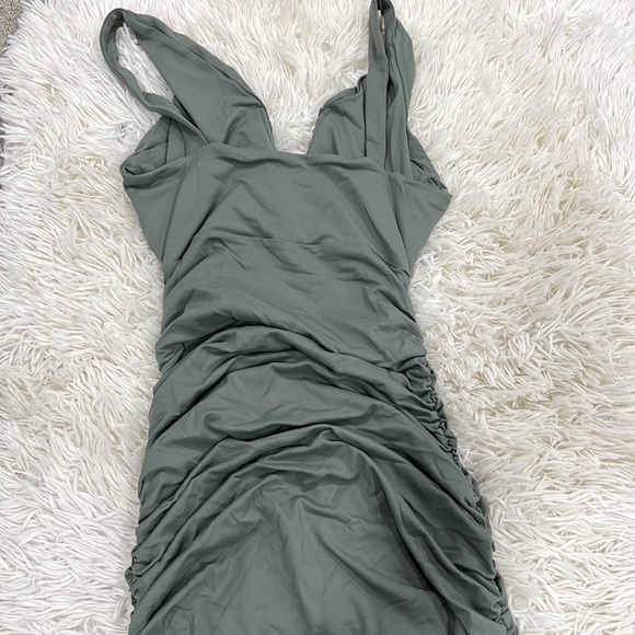 SUSANA MONACO  Stretch Jersey Body-Con Minidress - Slate - Picture 7 of 8